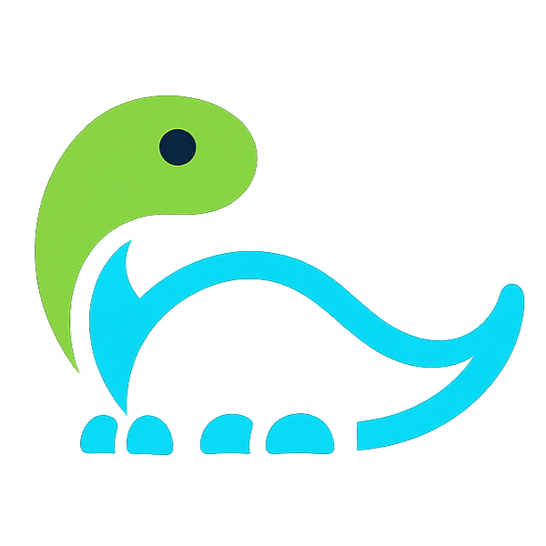 Testify dino logo